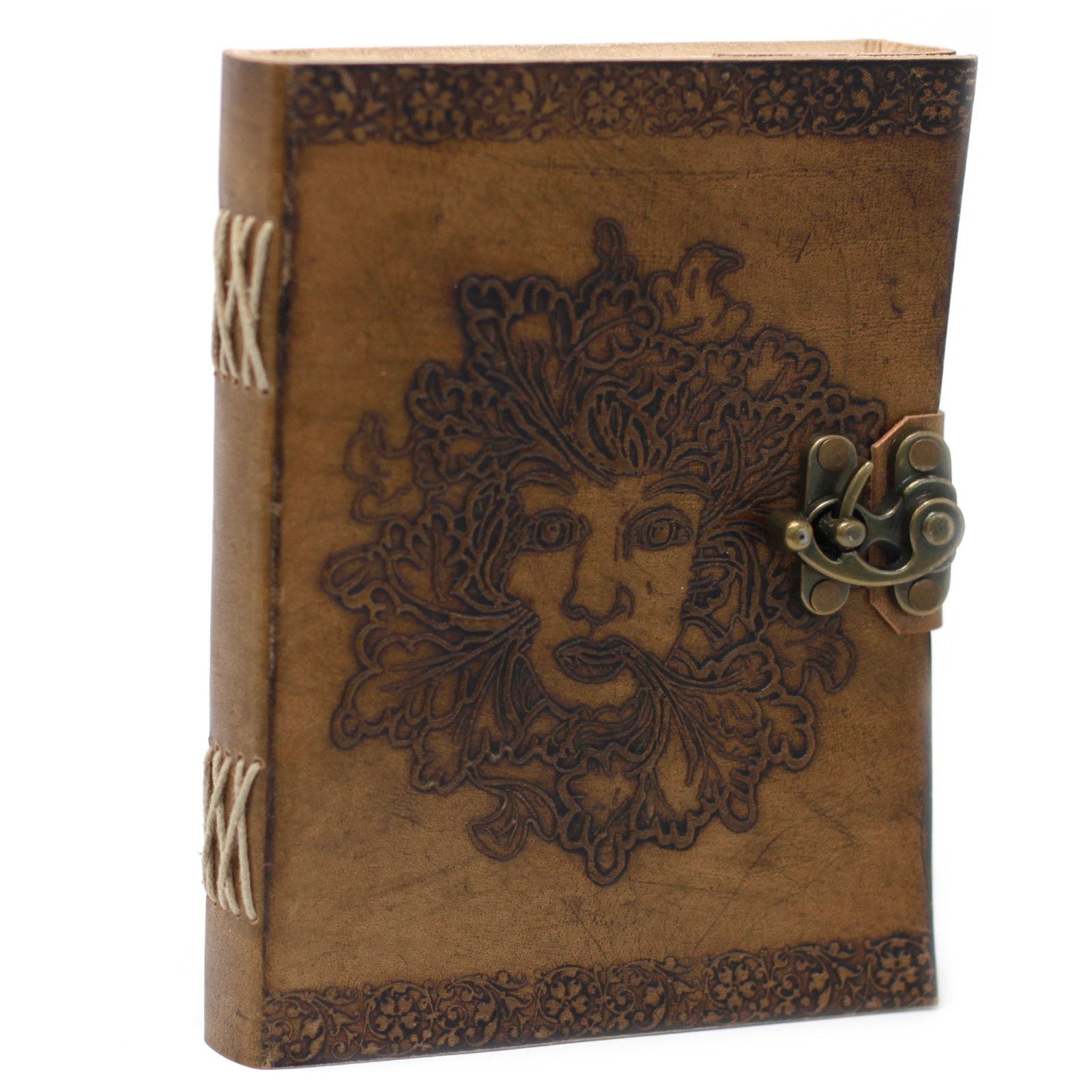 Leather Greenman Journal (6x8")