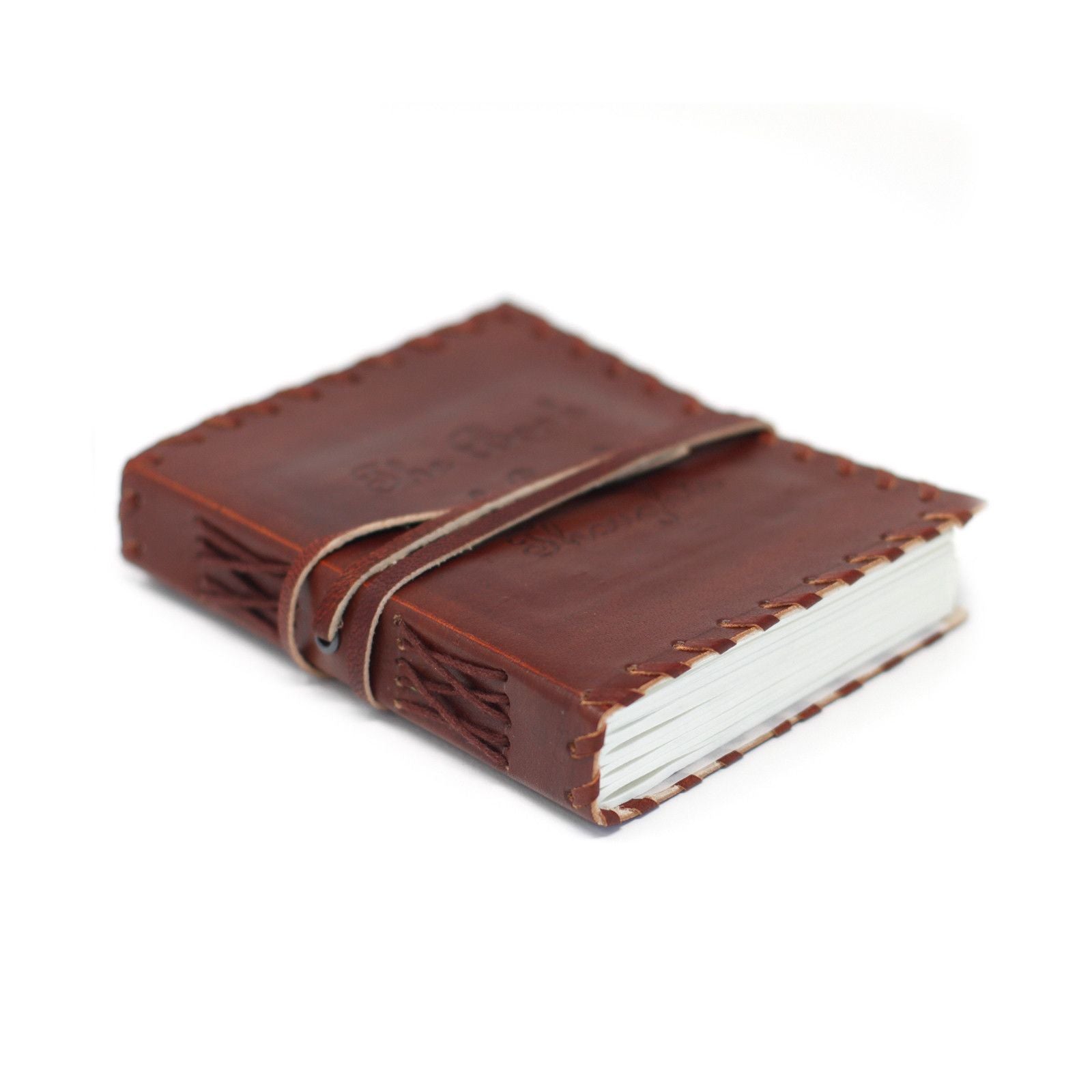 Leather Book of Thoughts with Wrap