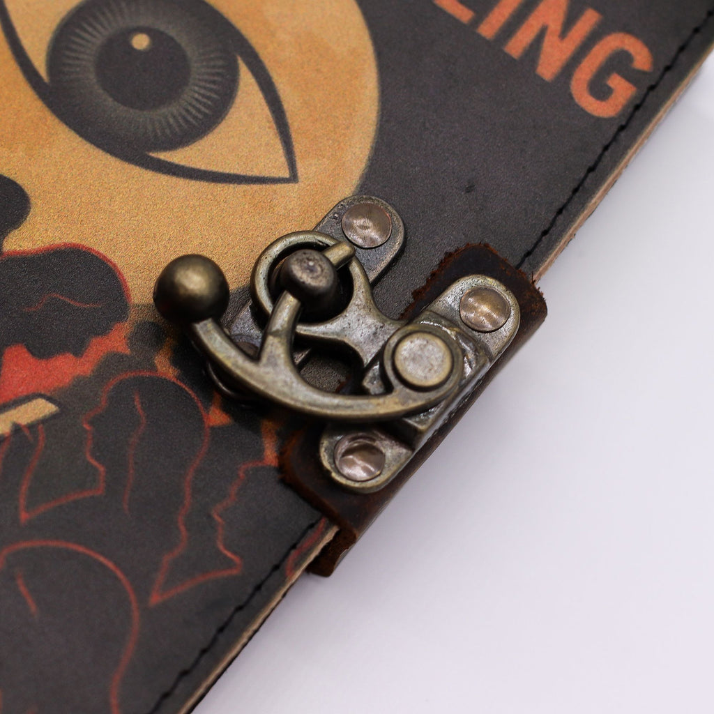 Leather Printed Journal – Stop Doom Scrolling