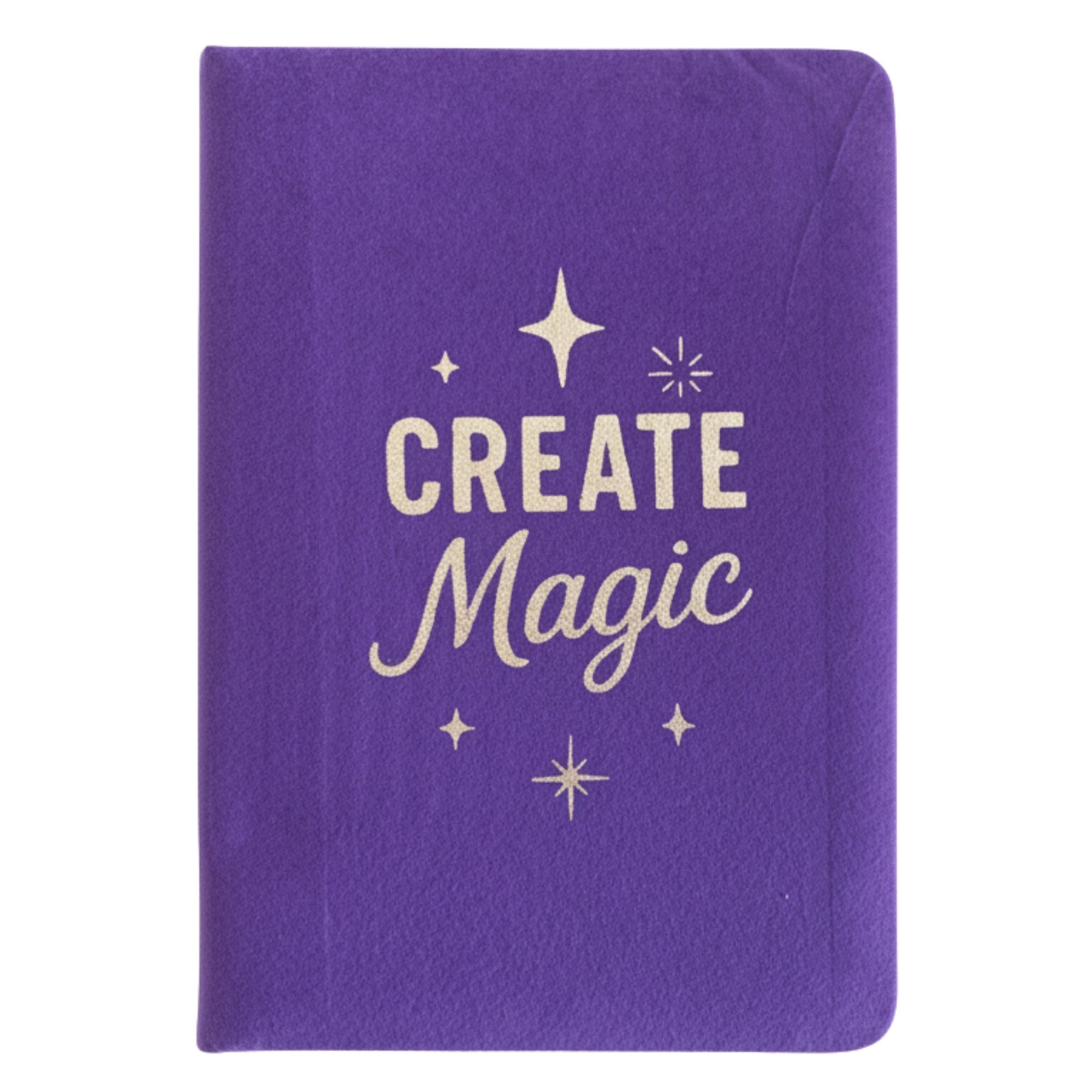 Purple Velvet Journal - 80 pages - Create Magic