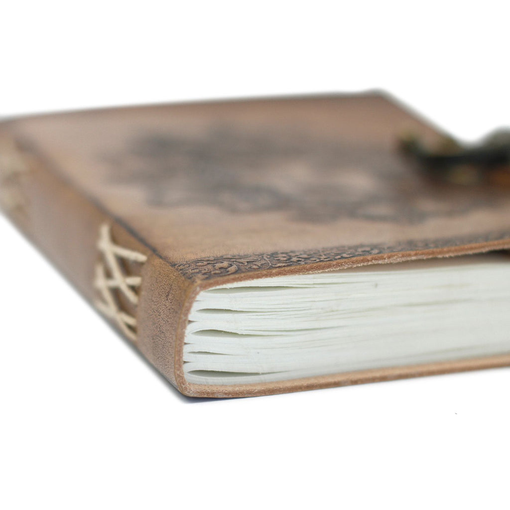 Leather Greenman Journal (6x8")
