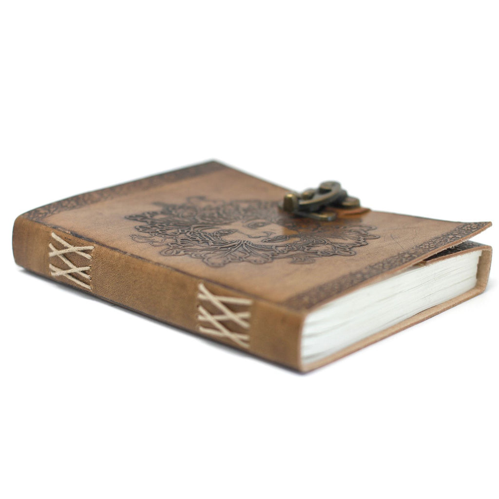 Leather Greenman Journal (6x8")