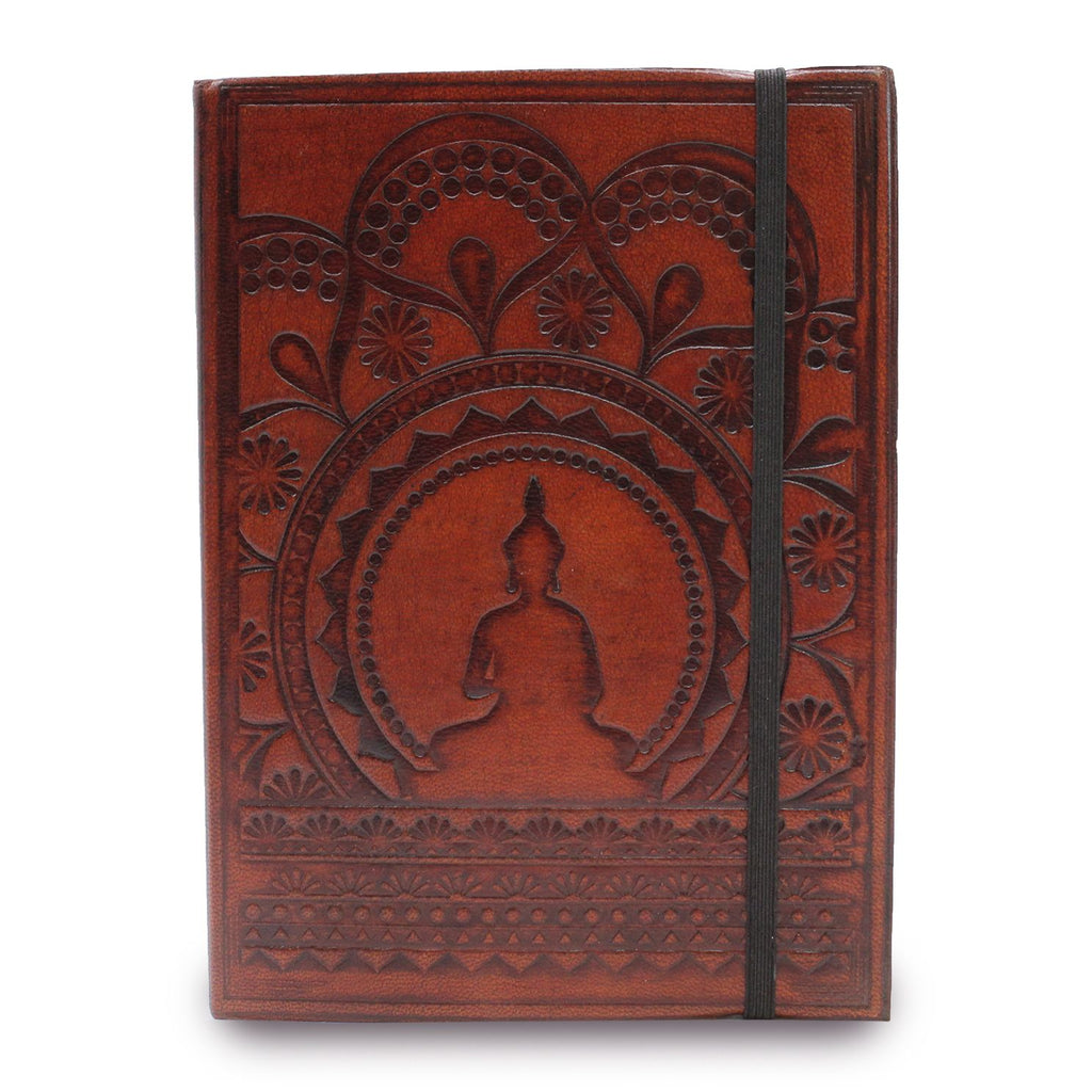 Small Journal with strap - Tibetan Mandala