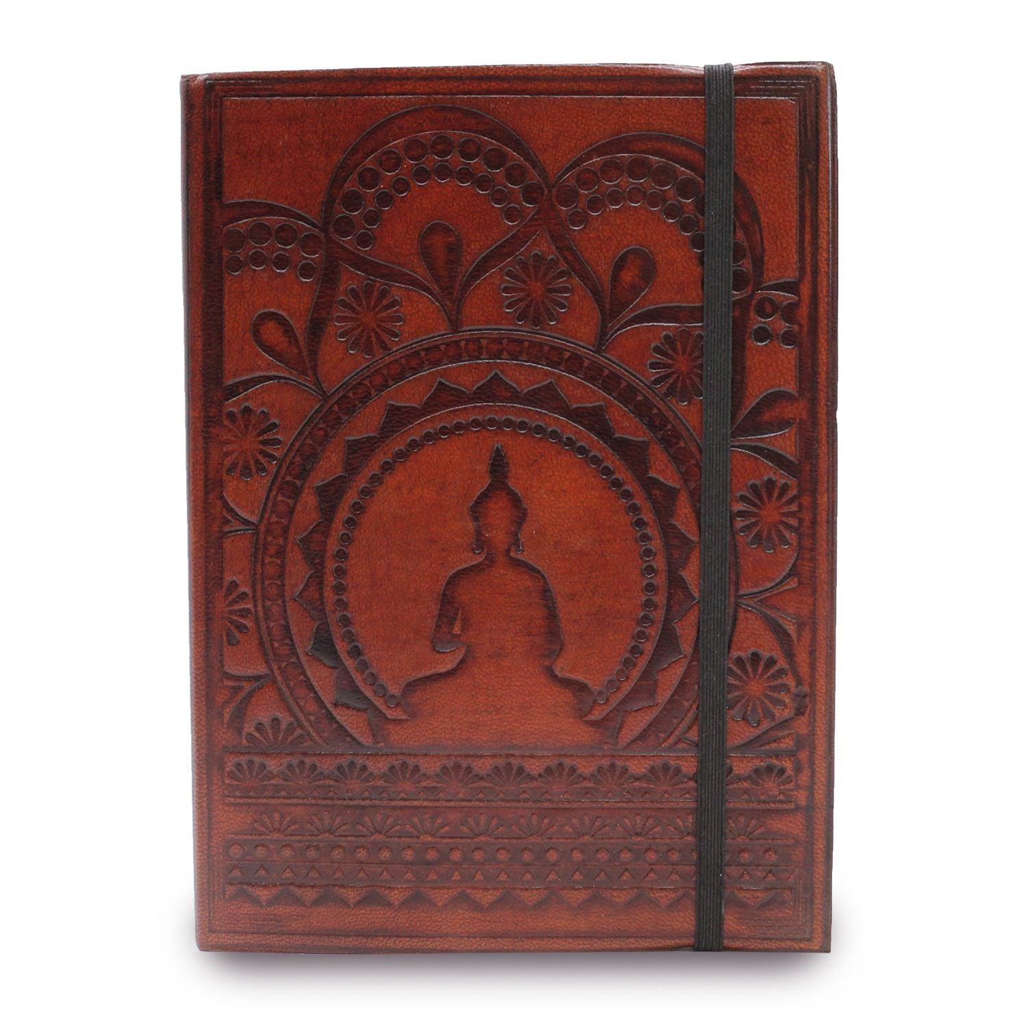 Small Journal with strap - Tibetan Mandala