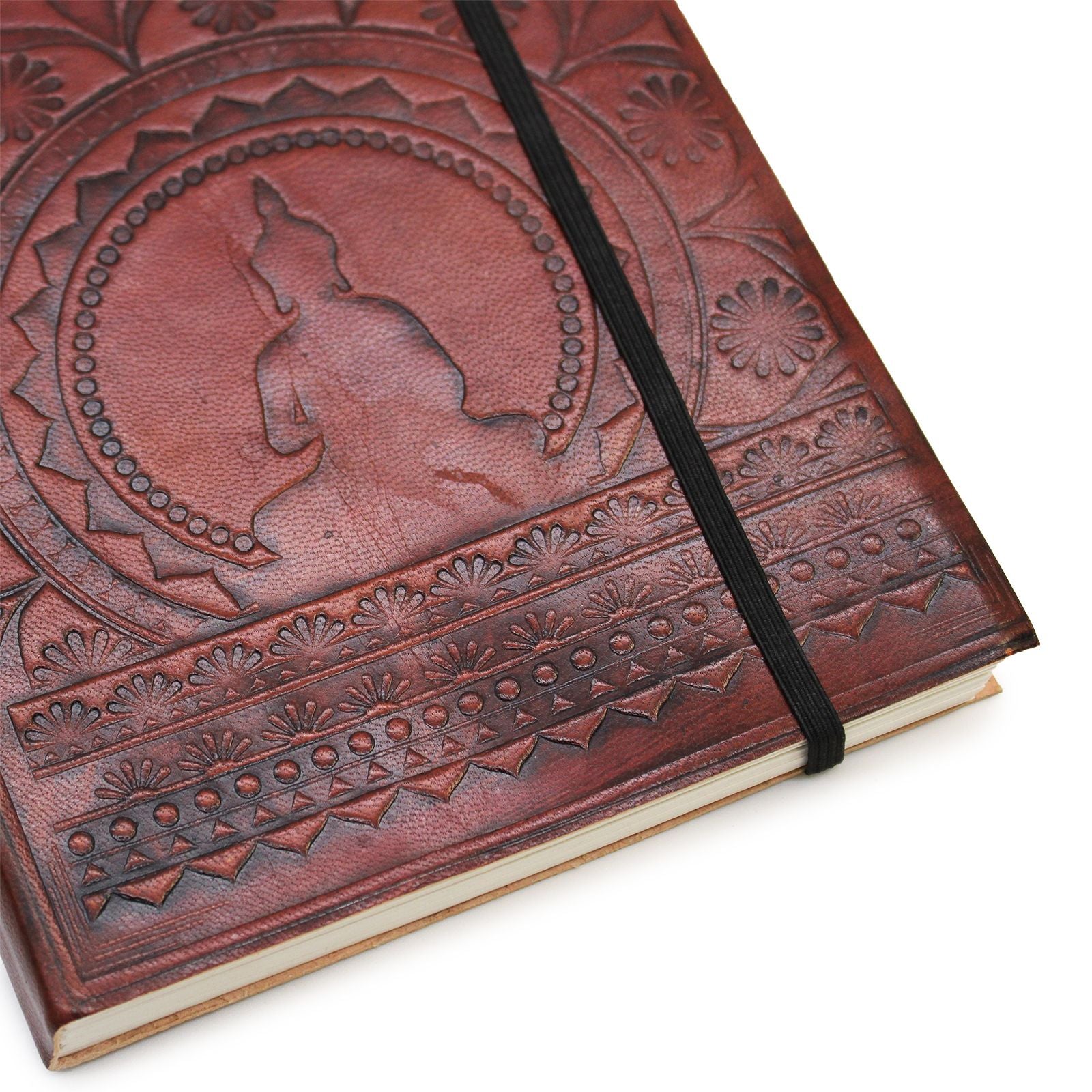 Small Journal with strap - Tibetan Mandala