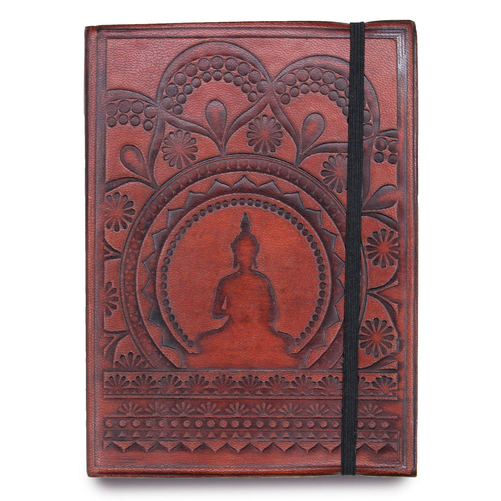 Small Journal with strap - Tibetan Mandala