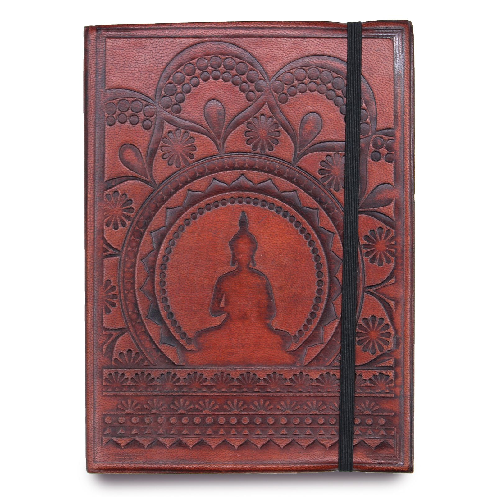 Small Journal with strap - Tibetan Mandala