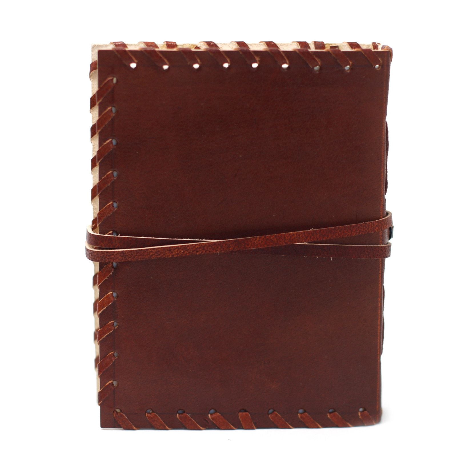 Leather Book of Thoughts with Wrap