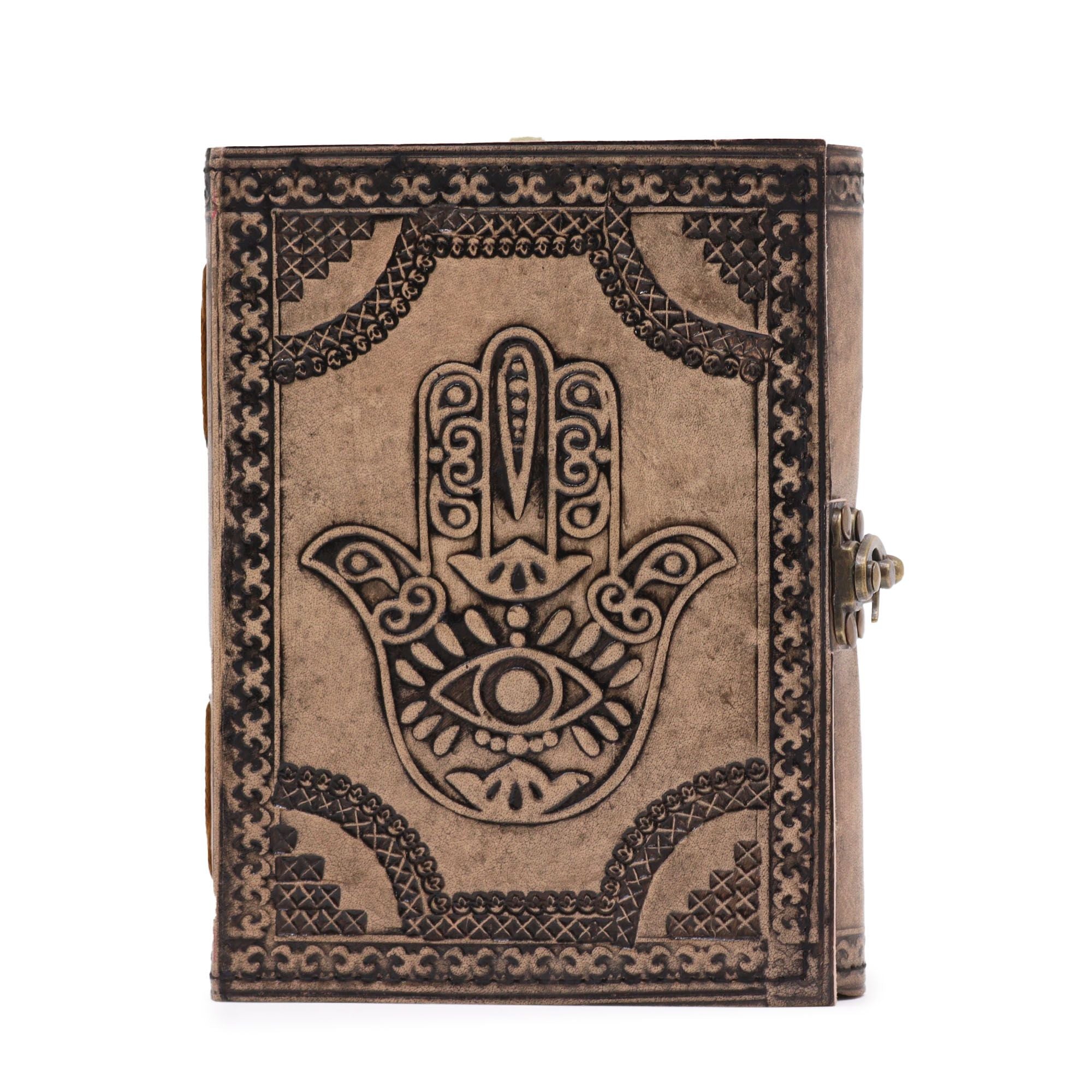 Hamsa - Esoteric Journal - Antique Grey