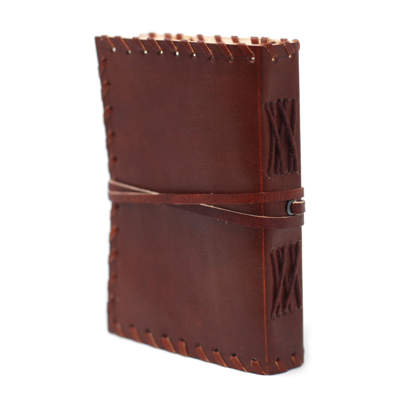 Leather Book of Thoughts with Wrap