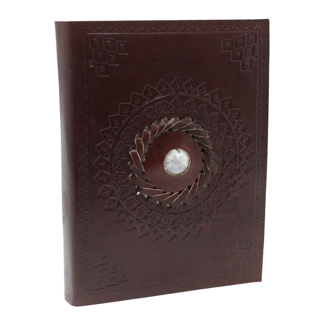 Leather Moonstone Journal