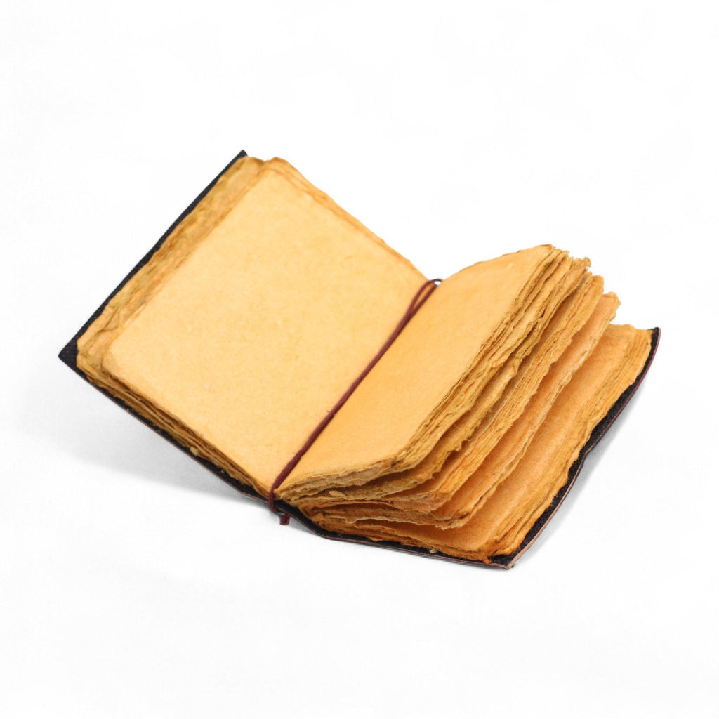 Fat Deckled Edge Leather Journal – Every Day May Not Be Good