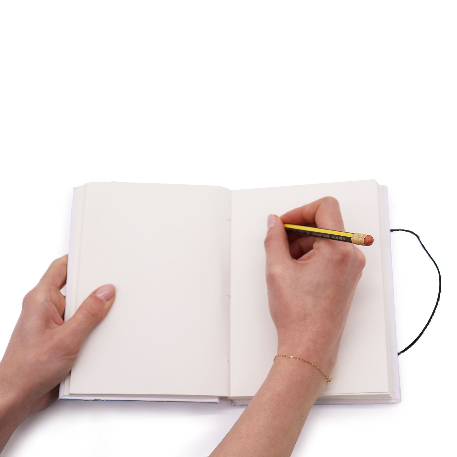 Journal with strap - Leaves on the same tree