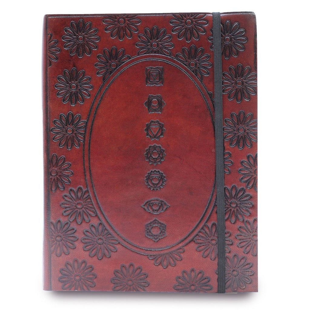 Medium Journal with strap - Chakra Mandala