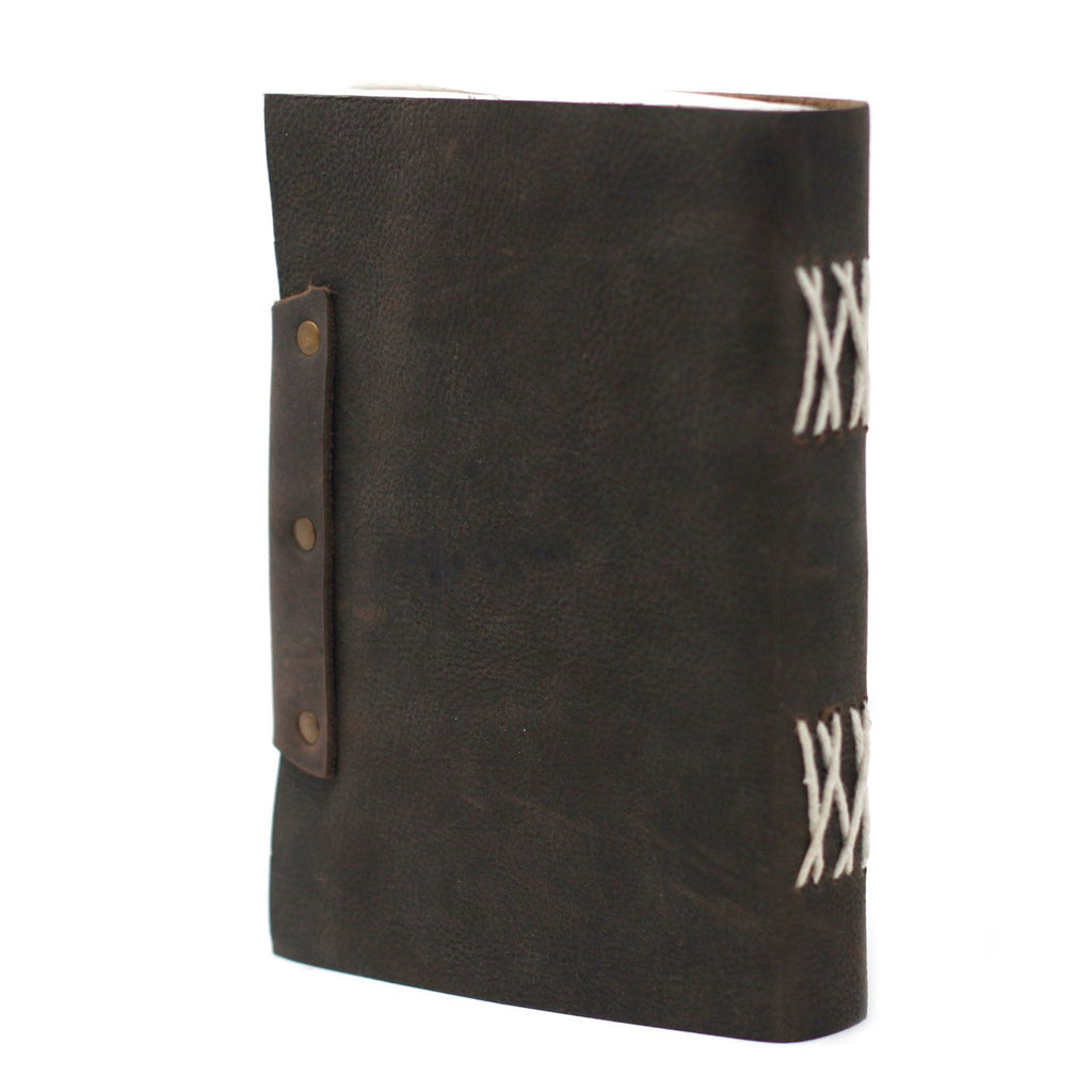 Leather Black Confessions with Lock