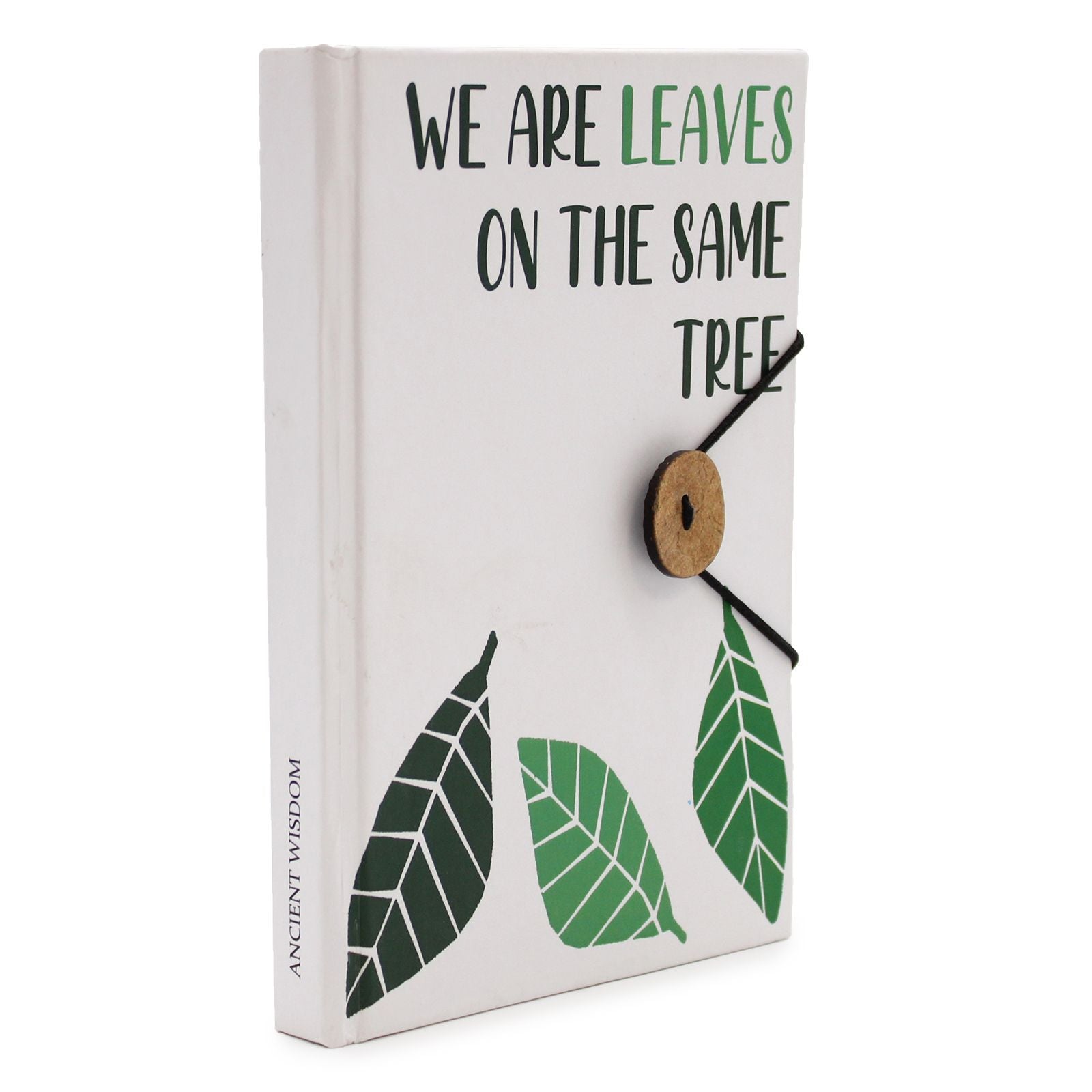 Journal with strap - Leaves on the same tree