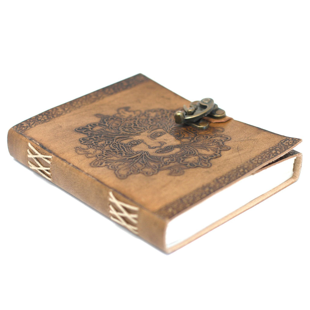 Leather Greenman Journal (6x8")